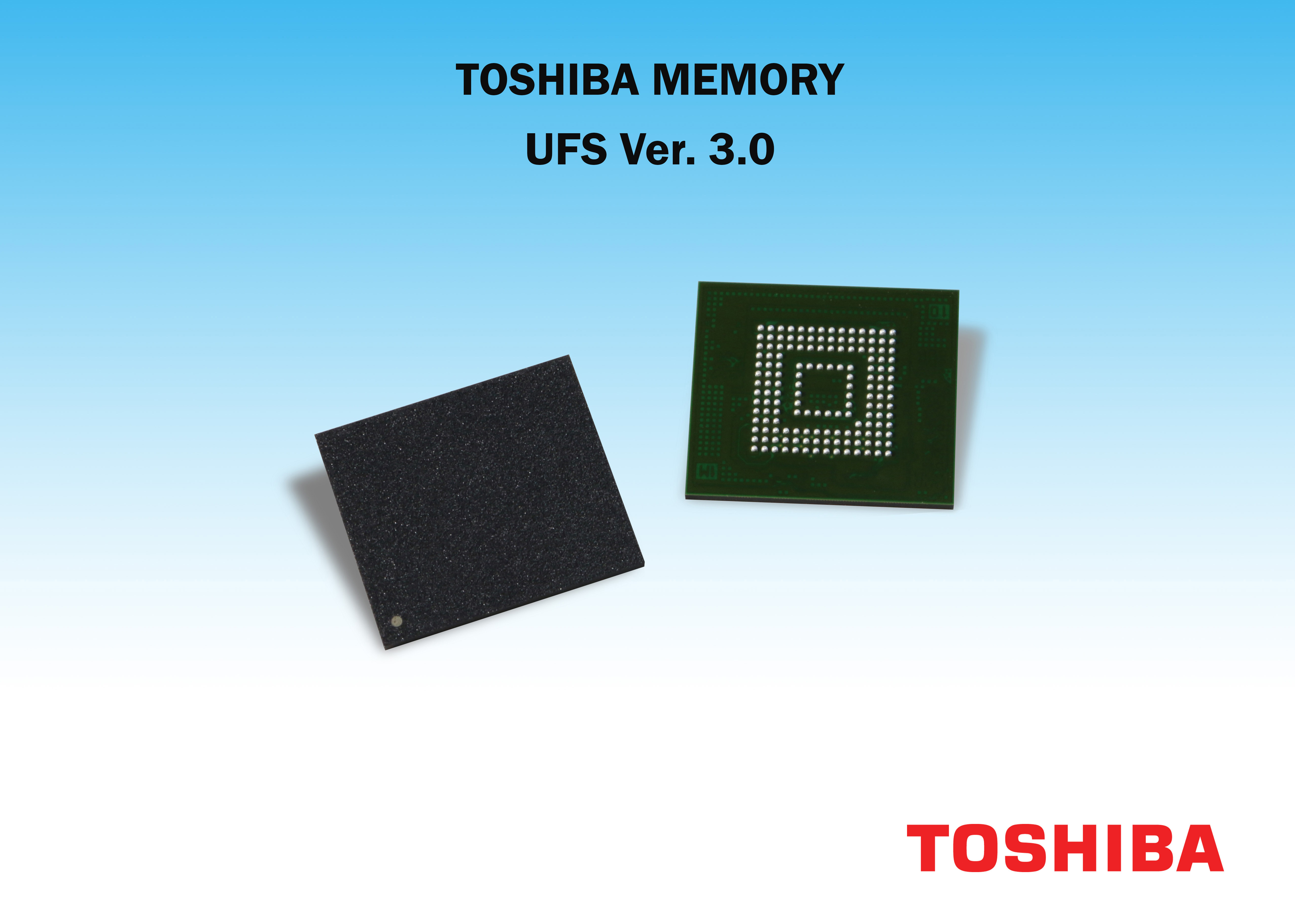 Toshiba sektörün ilk UFS 3.0 belleğini duyurdu