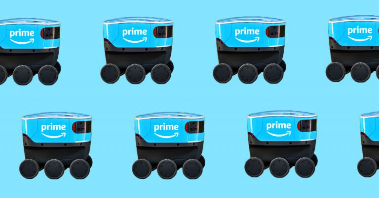 Amazon'un teslimat robotları hizmete başlıyor