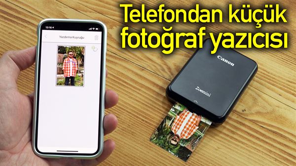 telefondan daha kucuk fotograf yazicisi canon zoemini