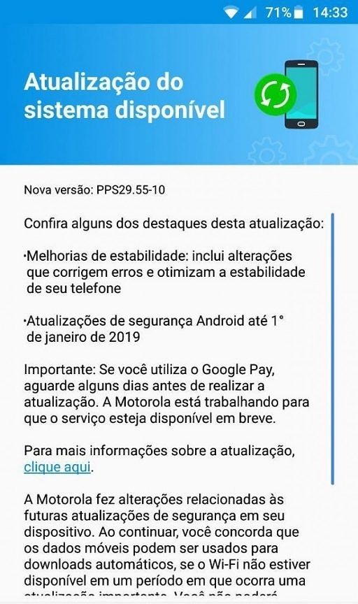 Moto G6 ve Moto G6 Play Android Pie