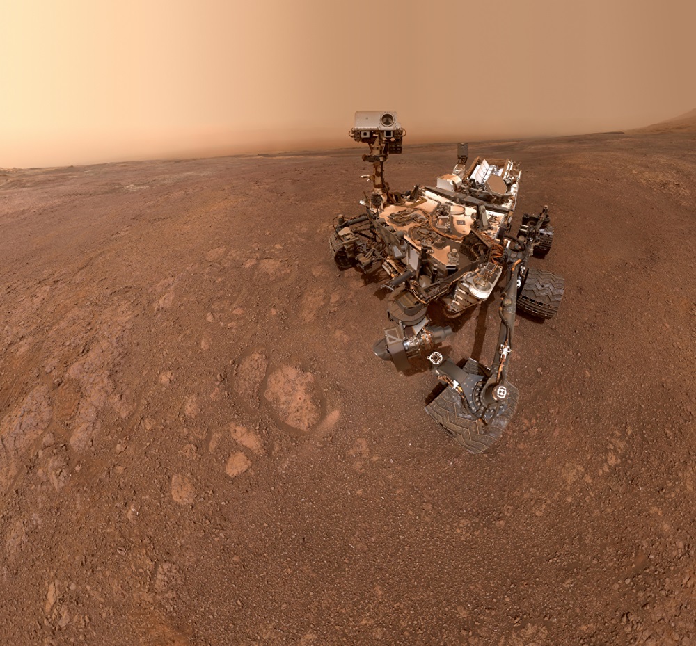 Curiosity, Mars'tan yeni bir selfie gönderdi