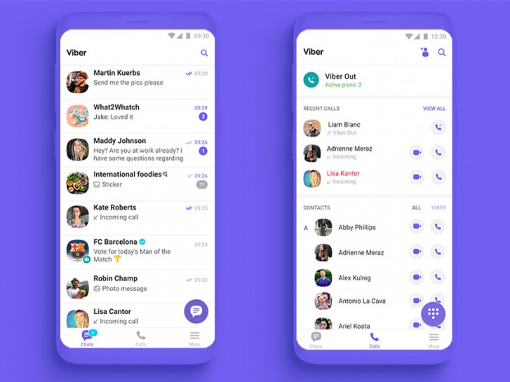 Viber 10 yeni arayüzü ile yayınlandı