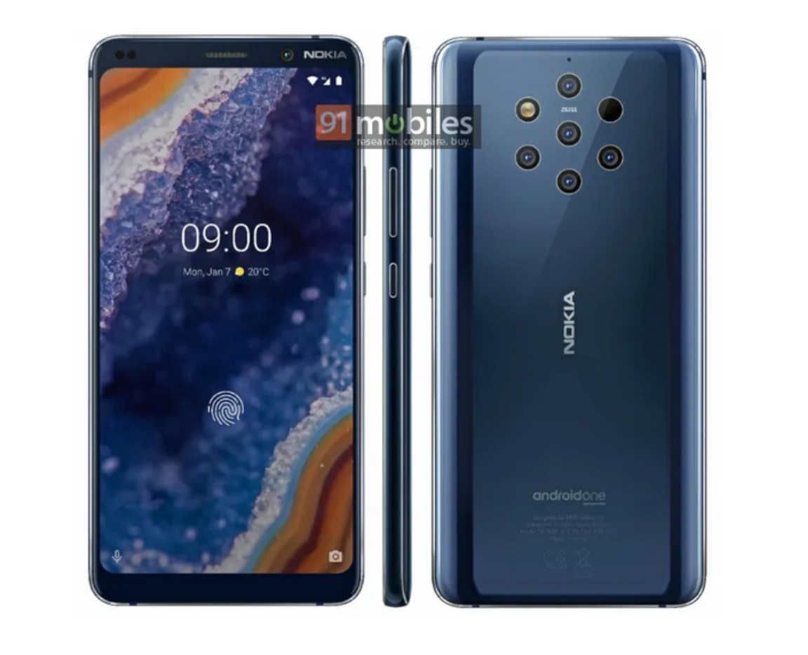 Nokia 9 PureView basın görseli sızdırıldı