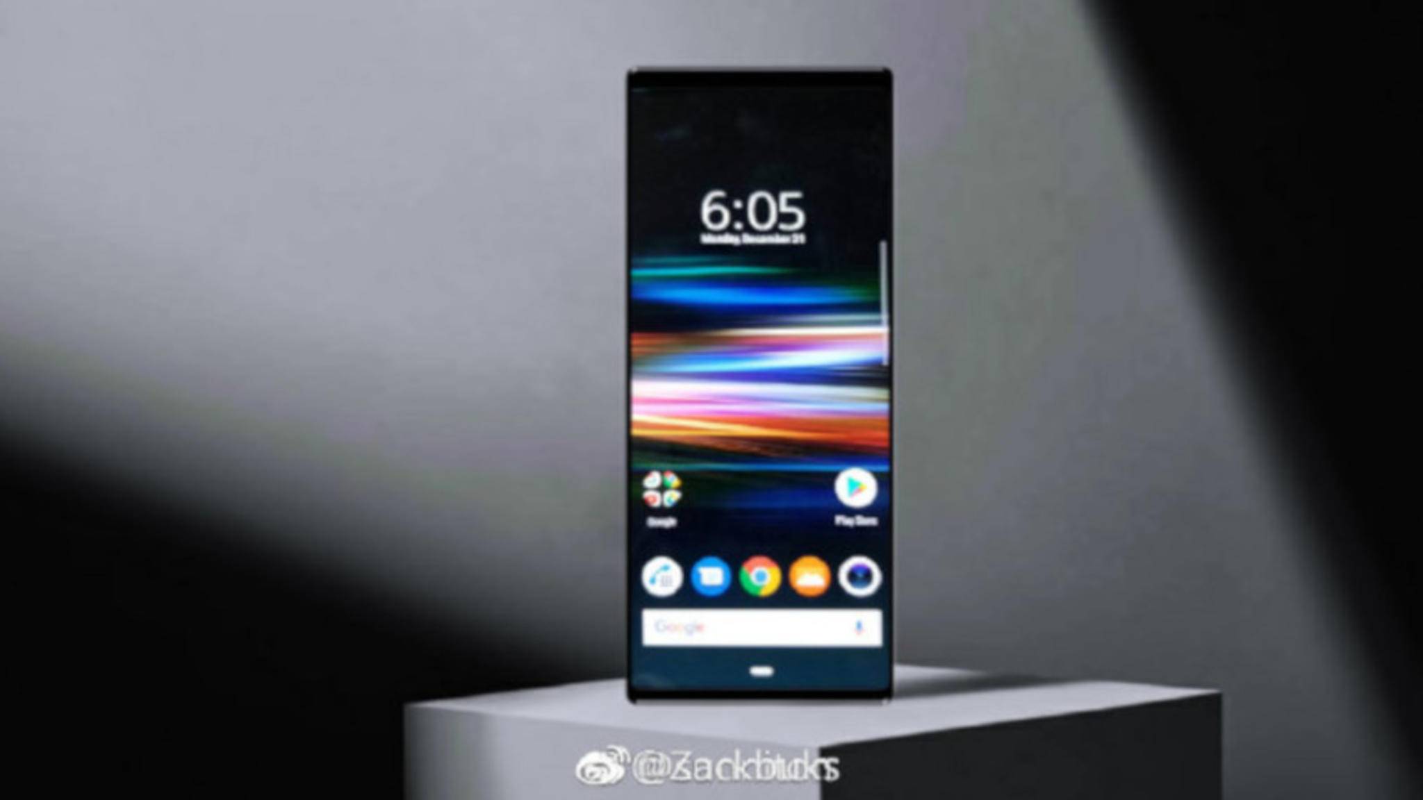 Sony Xperia XZ4 ultra geniş 'CinemaWide' ekranla gelecek