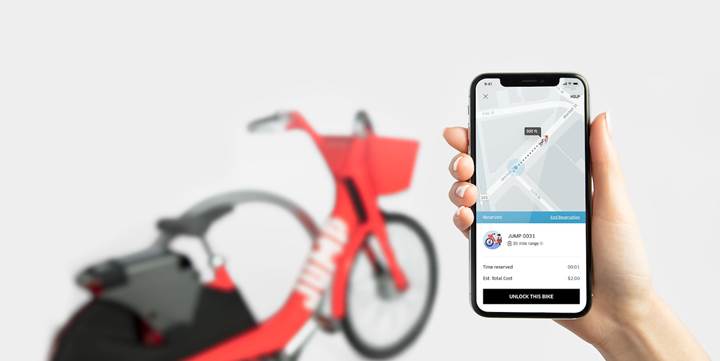 Uber’in bisiklet hizmeti, araç hizmetinin kullanımını etkiliyor