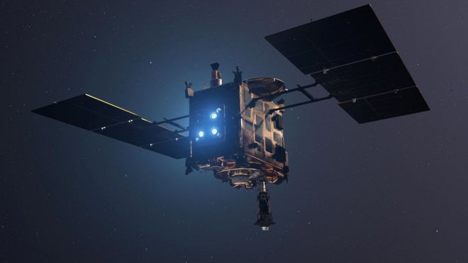 Japon uzay aracı Hayabusa, Ryugu asteroitine iniş yapmaya hazırlanıyor