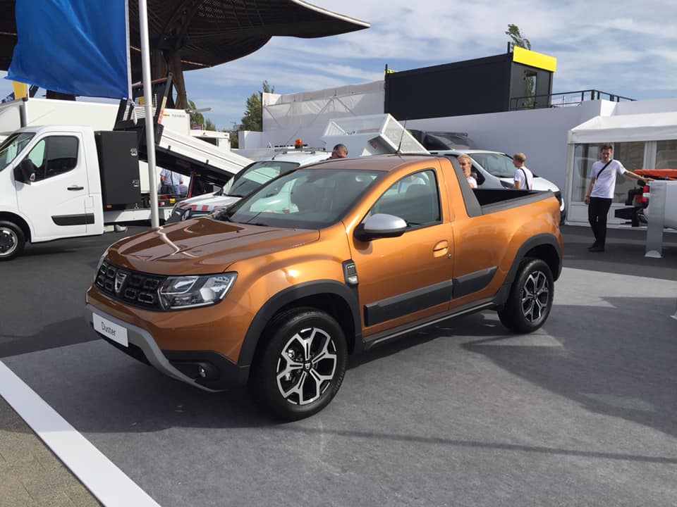 Dacia Duster'ın pickup versiyonu onaylandı: 2019'da tanıtılacak