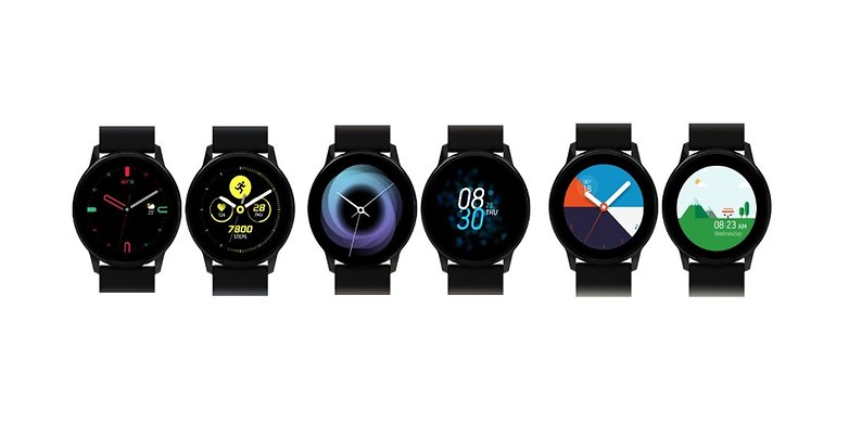 Samsung'un yeni akıllı saati Galaxy Watch Active'in arayüz görüntüsü sızdı