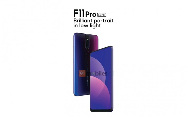 Oppo F11 Pro'nun fotoğrafları ortaya çıktı