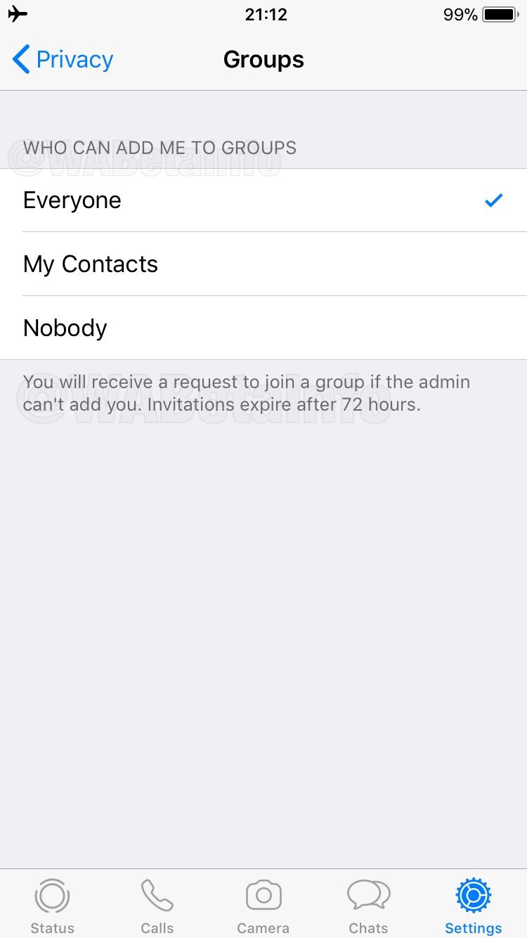 WhatsApp kullanıcıları artık izinleri olmadan gruplara eklenemeyecek