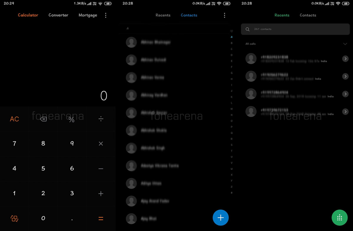 Xiaomi'nin MIUI 10 arayüzüne karanlık mod geliyor