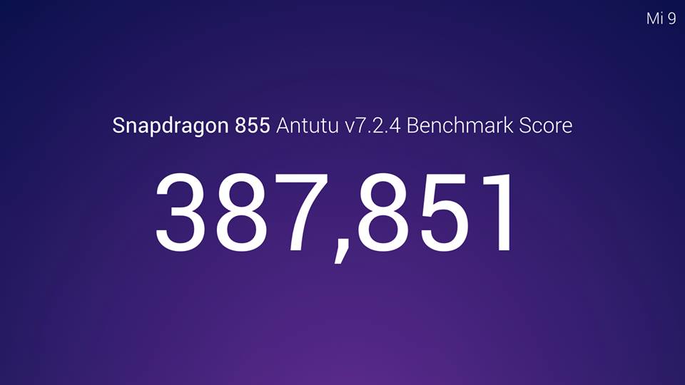 Snapdragon 855'li Xiaomi Mi 9'un AnTuTu puanı açıklandı