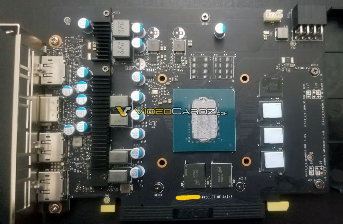 Nvidia  GTX 1660 Ti’ın GPU’su gün yüzüne çıktı