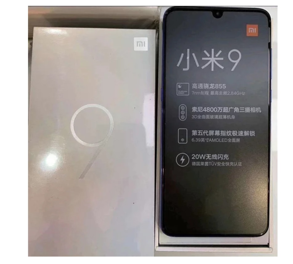 Xiaomi Mi 9 kutu görseli sızdırıldı