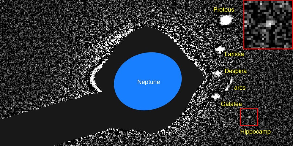 Neptün’ün yeni uydusu Hippocamp ile tanışın