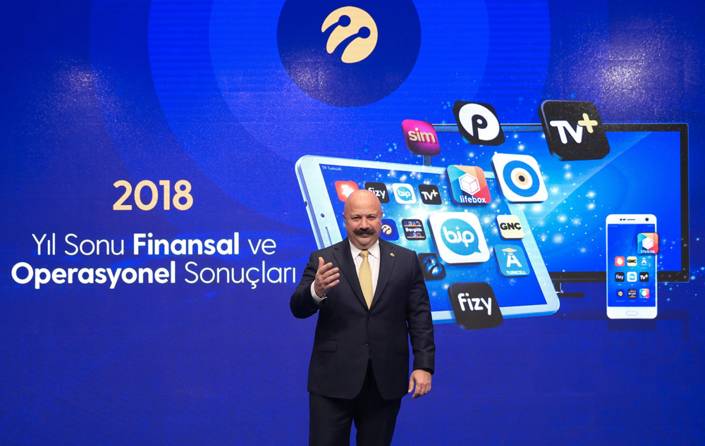 Turkcell, 2018 yılı finansal sonuçlarını açıkladı