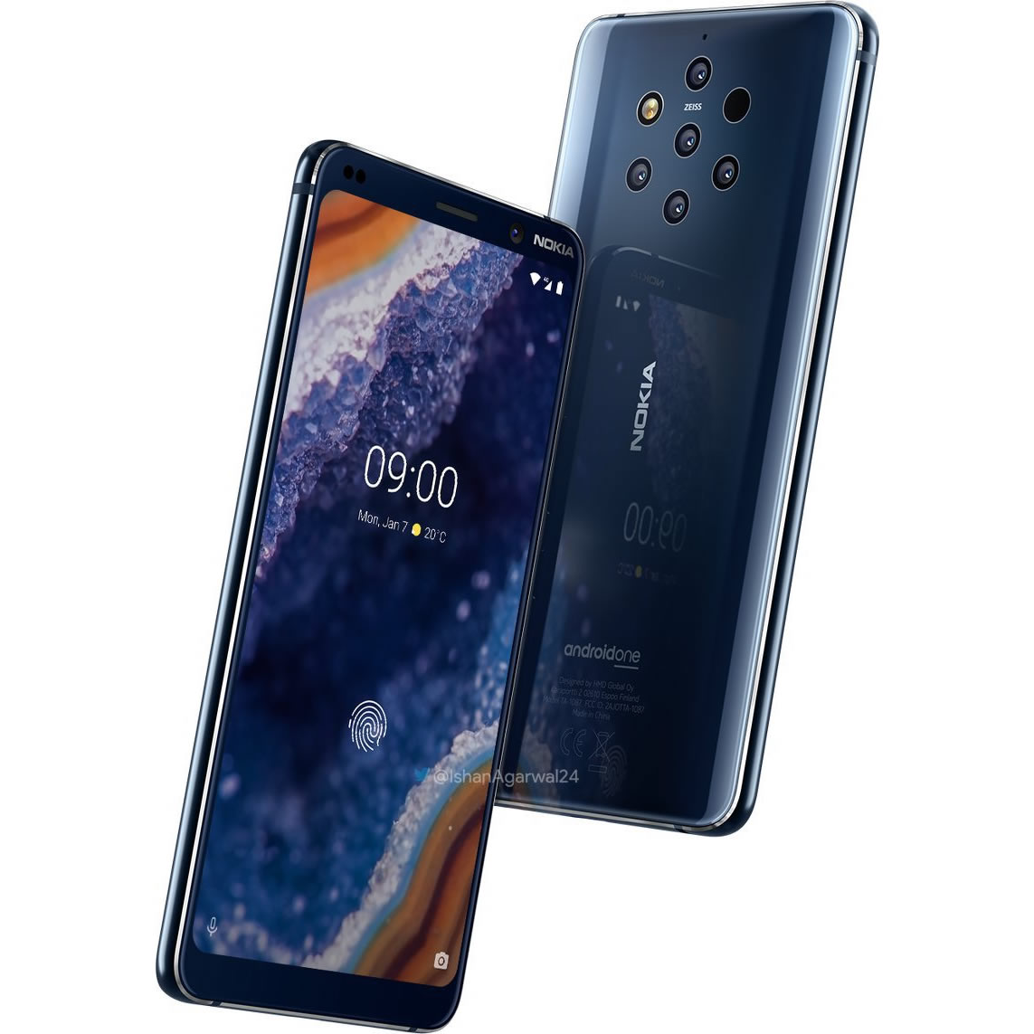 İşte karşınızda beş arka kameralı Nokia 9 PureView