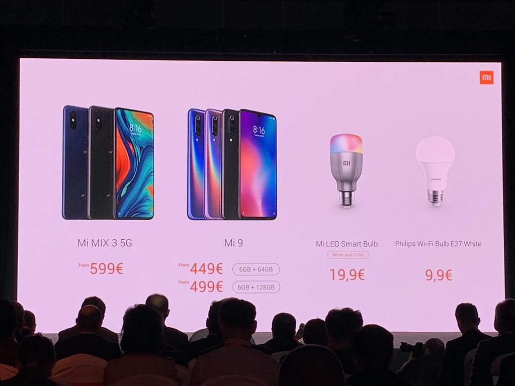 Xiaomi Mi Mix 3 5G Avrupa fiyatı belli oldu