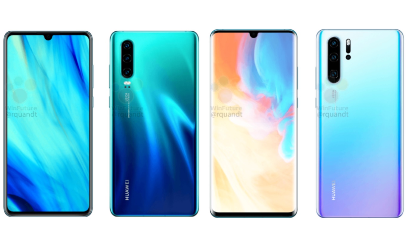 Huawei P30 ve P30 Pro detaylı görselleri sızdırıldı