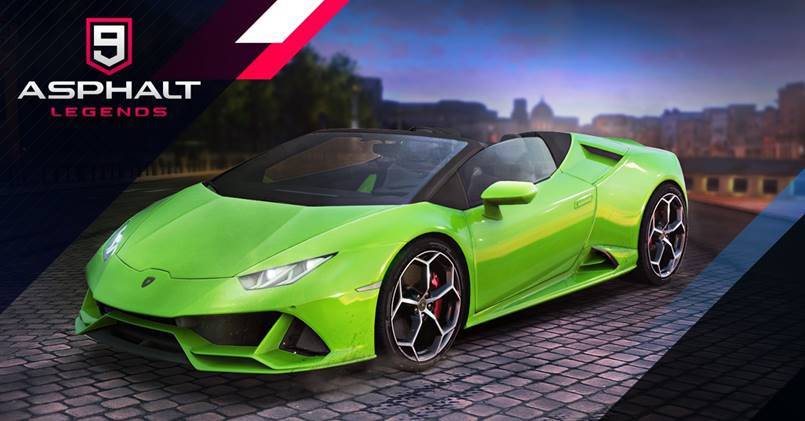 Huracán EVO Spyder’ın tanıtımı Asphalt 9: Legends’ta yapılacak