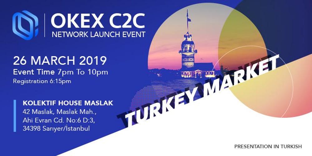 OKEx borsası Türk Lirası ile işlemlere başlıyor, İstanbul’da bir konferans düzenliyor