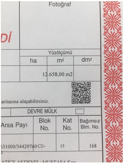 QR kodlu tapu dönemi başladı