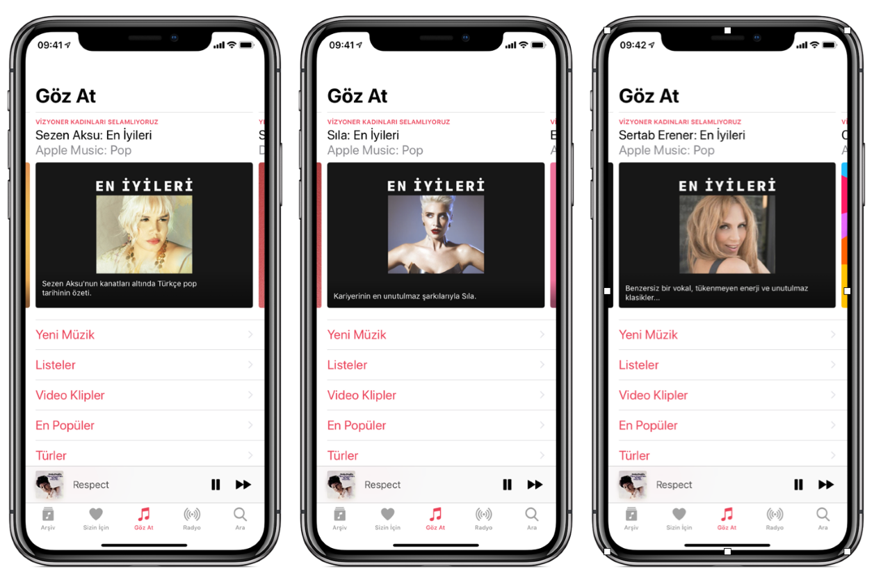 Kadınlar Günü için Apple Music özel sayfası yayında