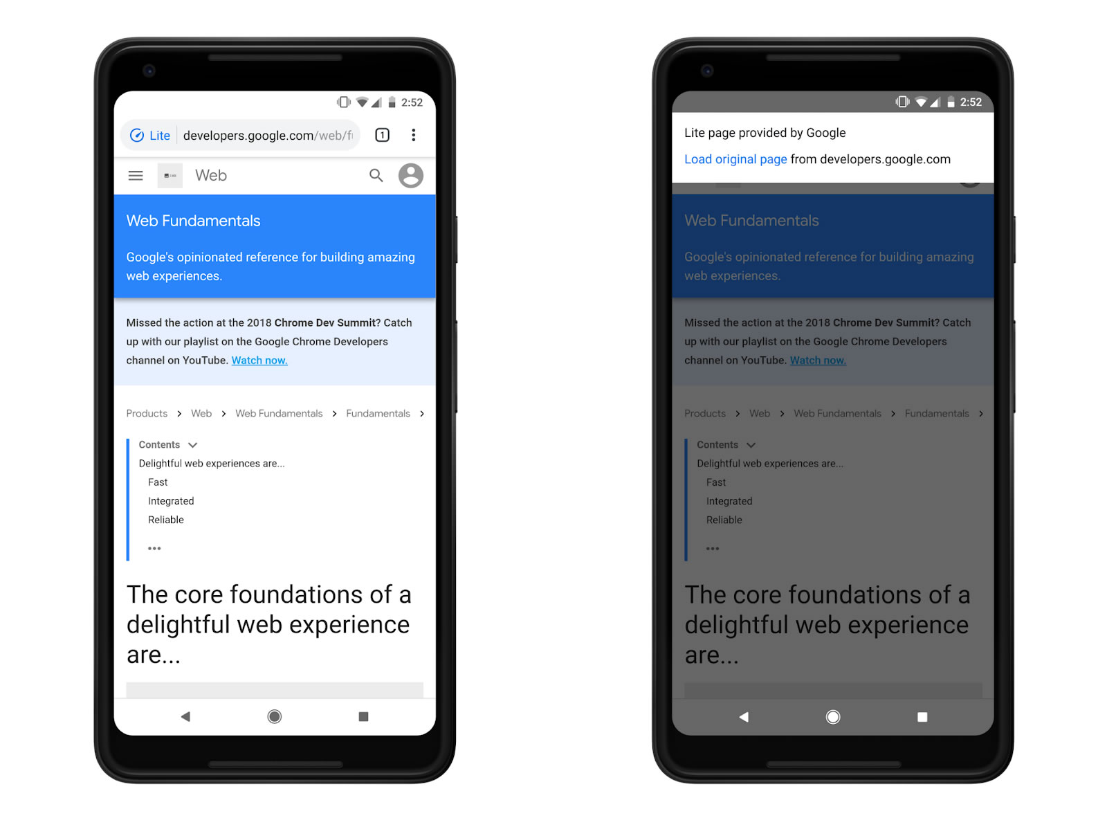 Chrome'un Android versiyonundaki veri tasarrufu modu artık HTTPS siteleri de hızlandırıyor