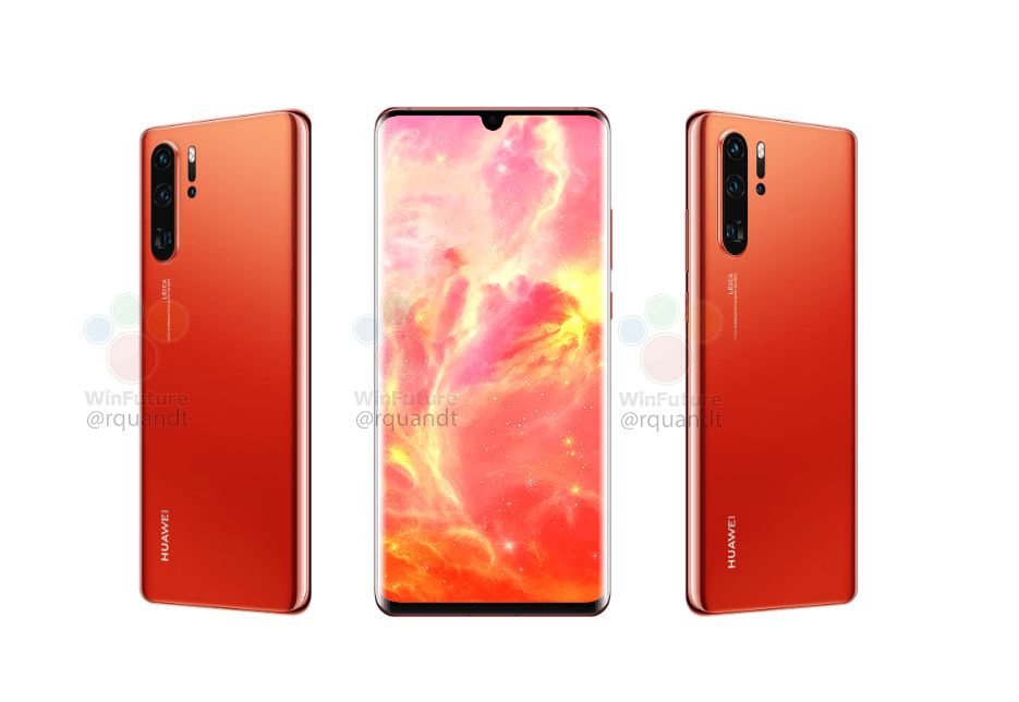 Huawei P30 Pro'nun göz alıcı kırmızı rengi ortaya çıktı