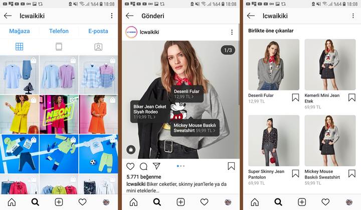 Instagram’ın alışveriş özelliği Türkiye’de