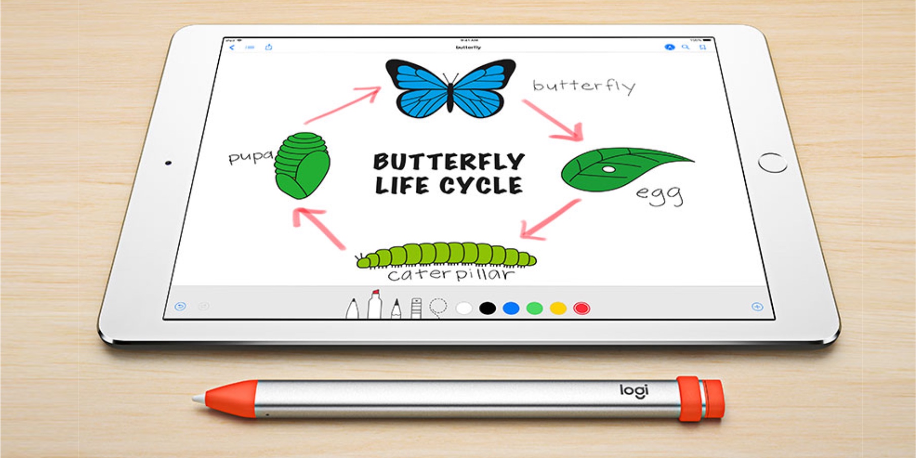 iPad Pro'lara uygun fiyatlı Logitech Crayon kalem desteği geliyor