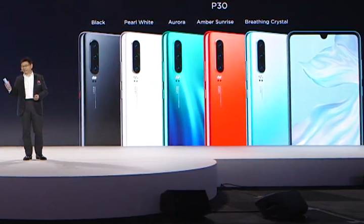 Huawei P30 özellikleri