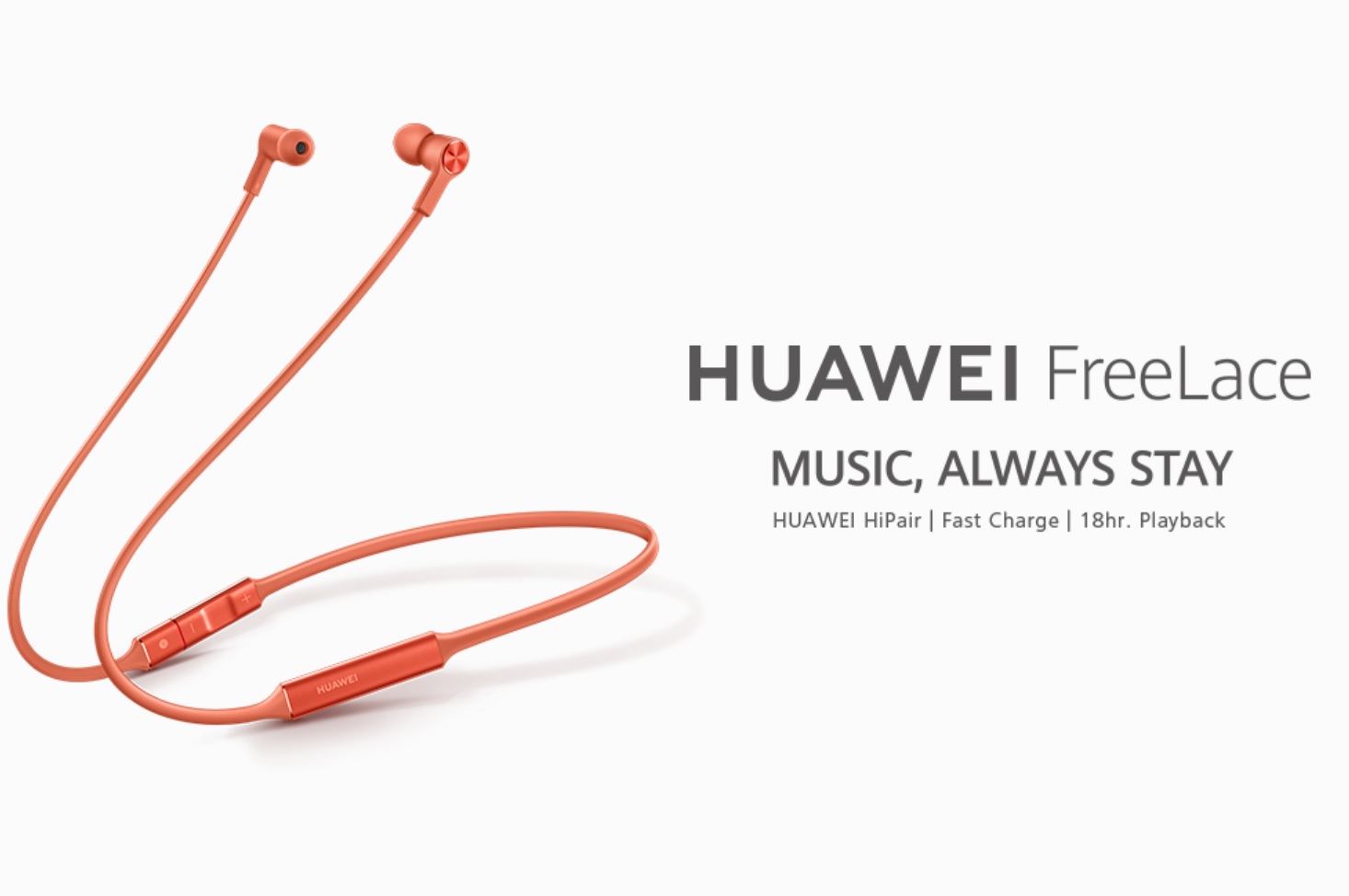 Huawei FreeLace kablosuz kulaklıklar fonksiyonel tasarımıyla dikkat çekiyor