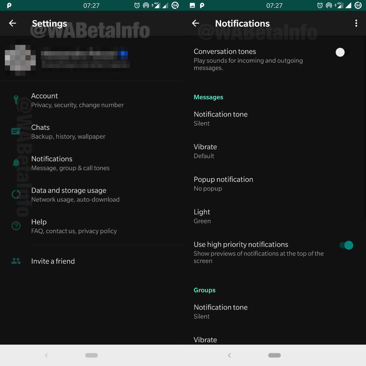 WhatsApp’a karanlık mod özelliği geliyor