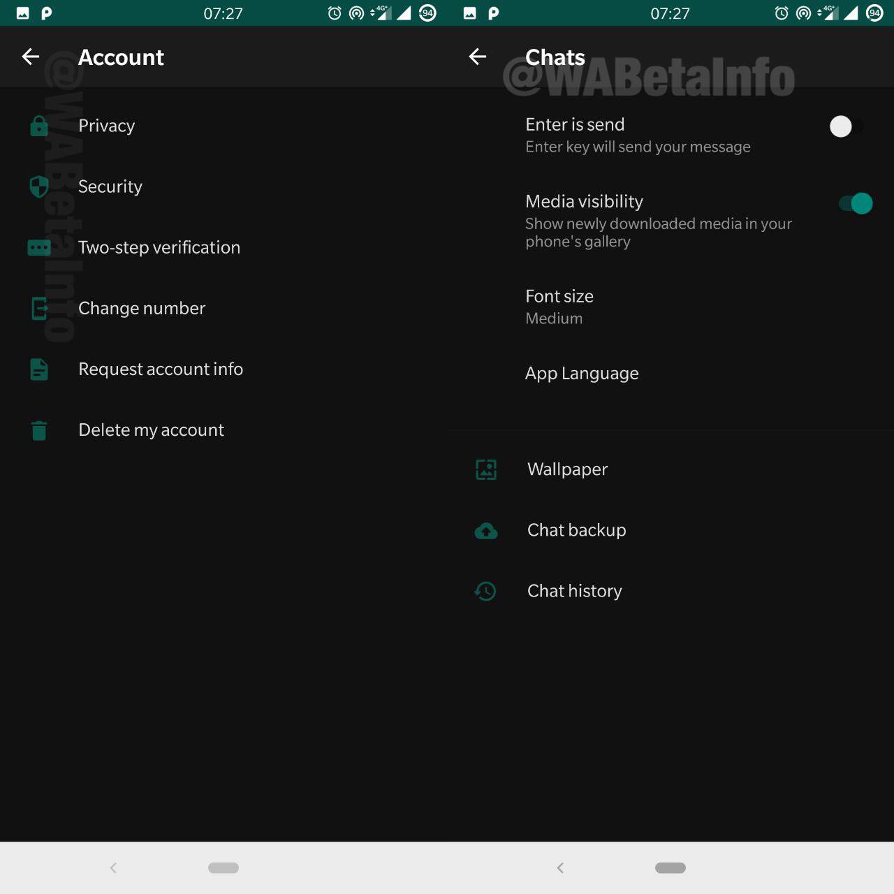 WhatsApp’a karanlık mod özelliği geliyor