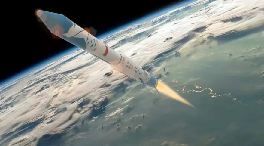 Çinli şirketin geliştirdiği roket uzaya ulaşamadı: İşte o anlar