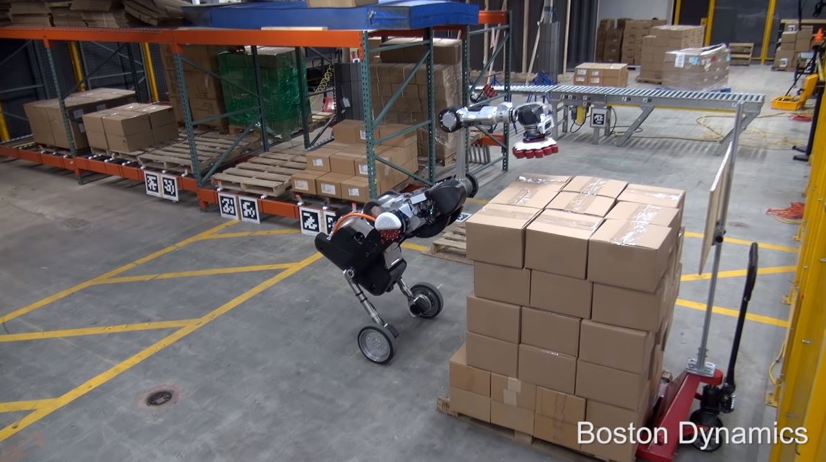 Boston Dynamics, 'Handle' robotunun yeni videosunu paylaştı