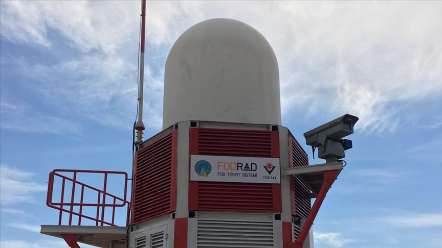 Yerli FOD Radarı, Antalya Havalimanı’na kuruldu, kullanılmaya başladı