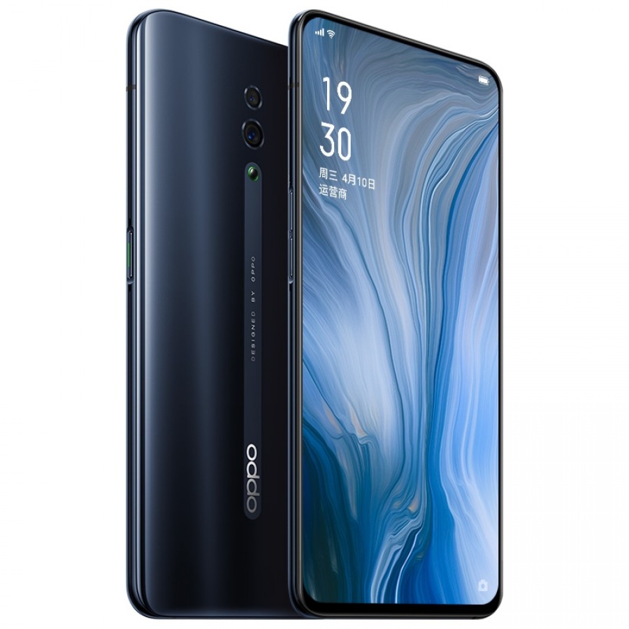 Oppo Reno dört renk seçeneğinin resmi görselleri