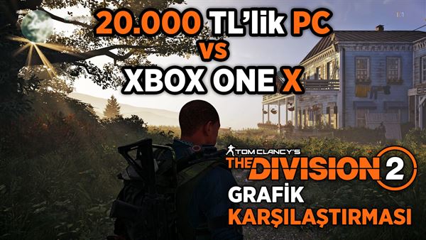20 000 tl lik pc vs xbox one x the