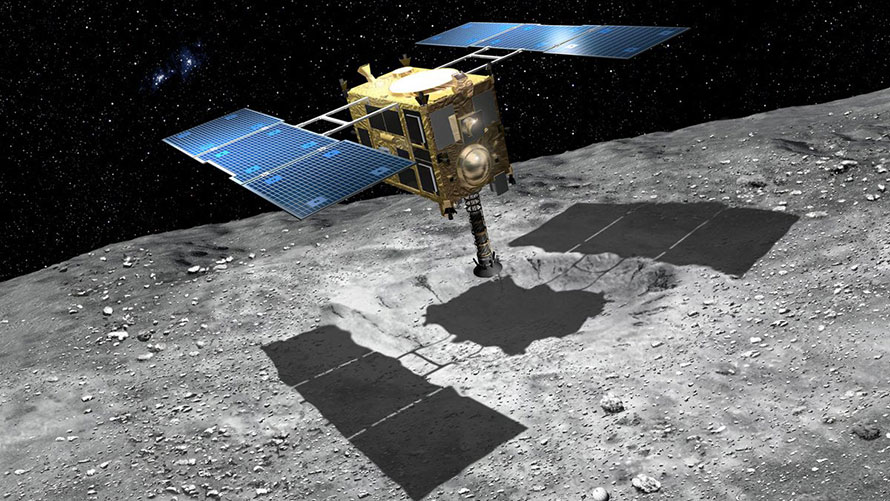 Hayabusa2 uzay aracı, Ryugu asteroitini bombaladı