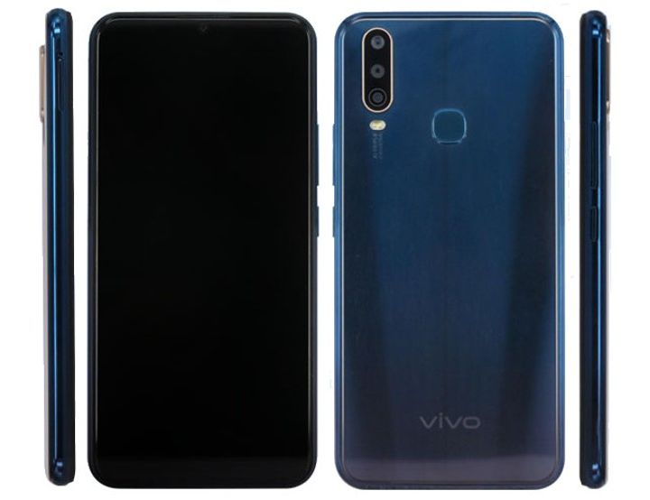Vivo'nun devasa pil ve üç arka kameralı telefonu ortaya çıktı