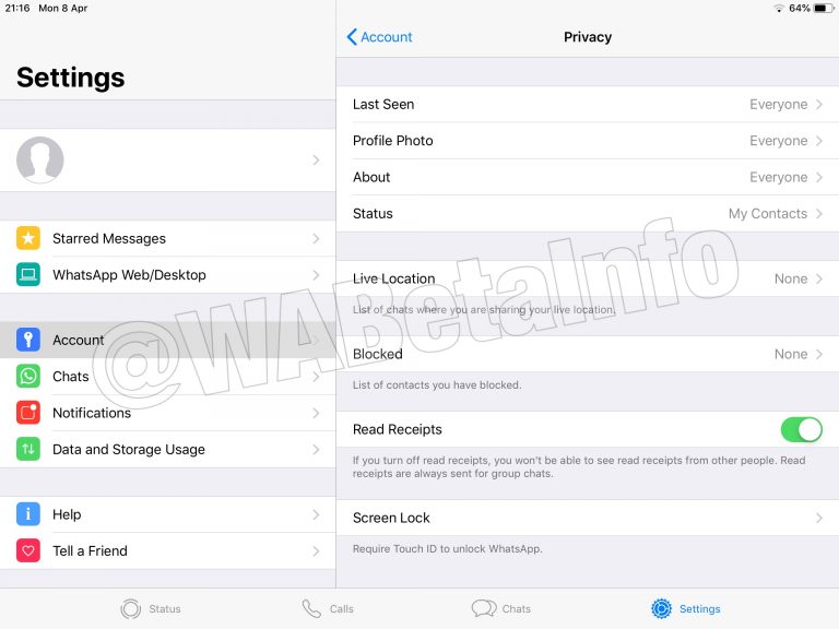 WhatsApp, iPad'e geliyor