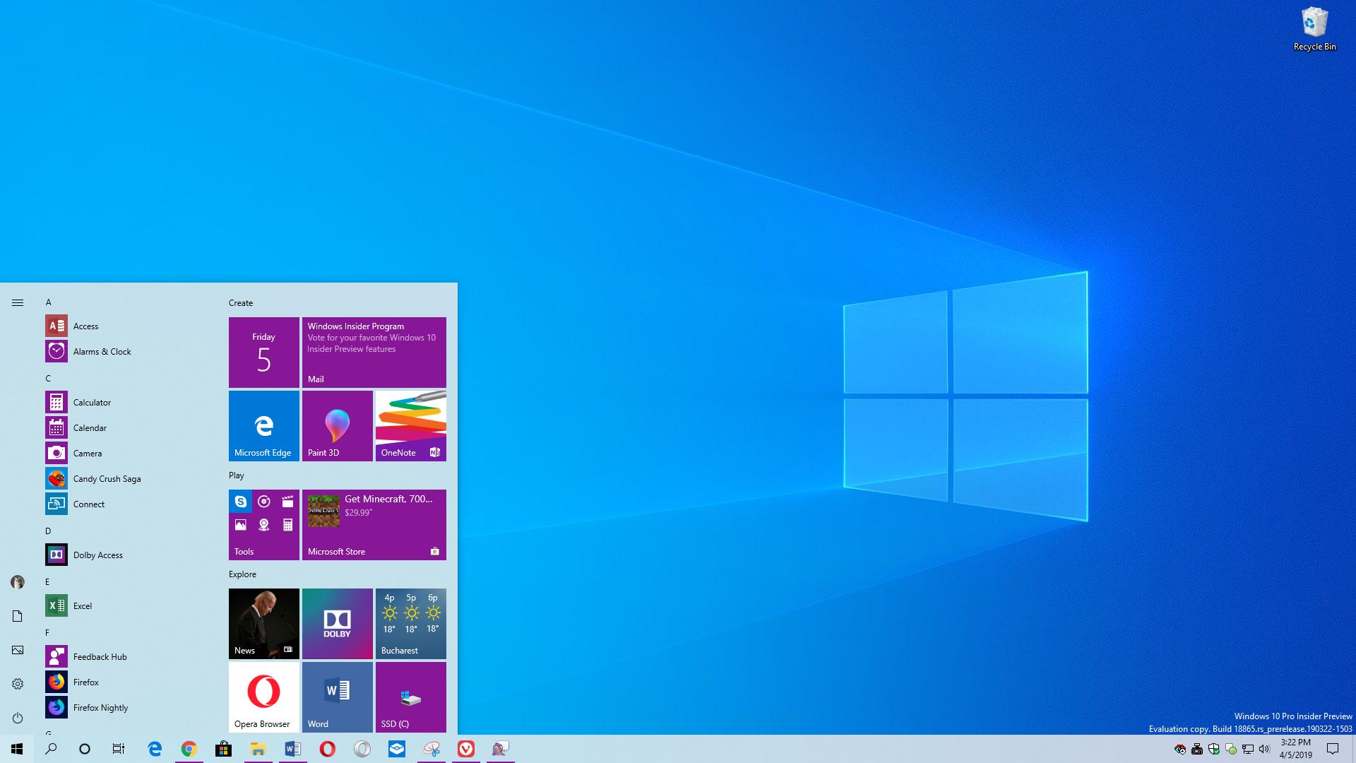 Windows 10 Mayıs 2019 Güncellemesi test kullanıcılarına sunuldu