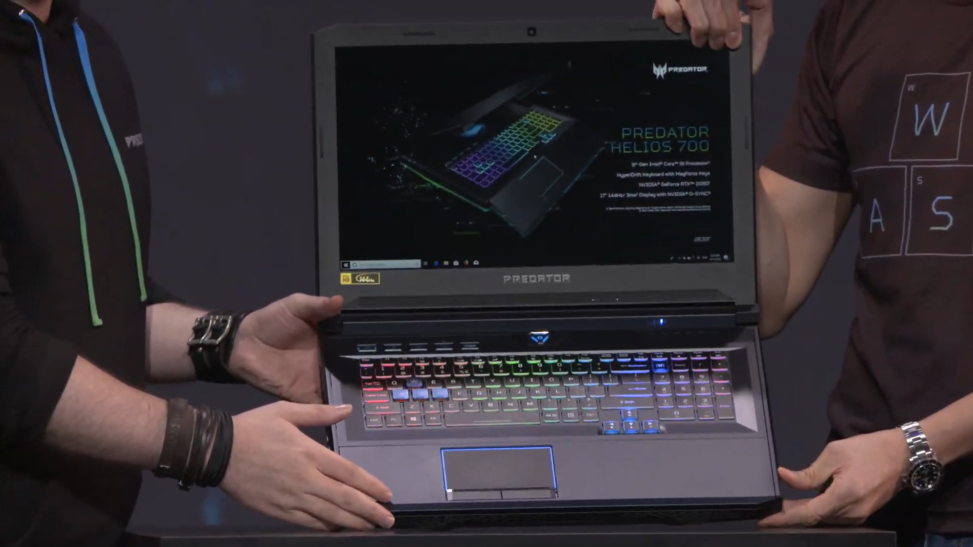 Kızaklı klavyeye sahip Acer Predator Helios 700 oyuncu dizüstü bilgisayarı duyuruldu