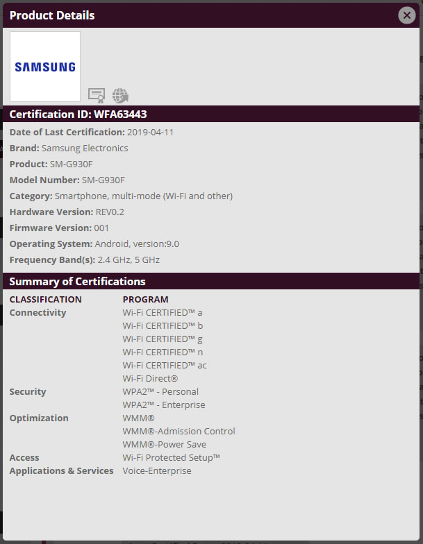 Samsung Galaxy S7, yakında Android Pie güncellemesi alabilir