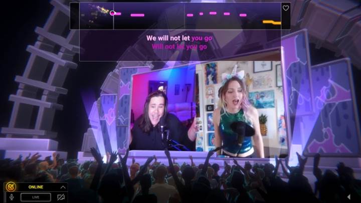 Twitch'den fiyatsız karaoke oyunu, Twitch Sings