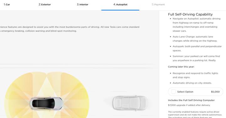 Tesla, otonom sürüş opsiyonunun fiyatını artırıyor