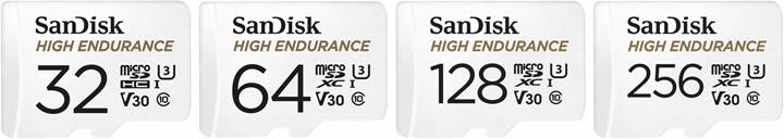 20 bin saat görüntüye dayanan SanDisk High Endurance microSD kart serisi bu ay satışta