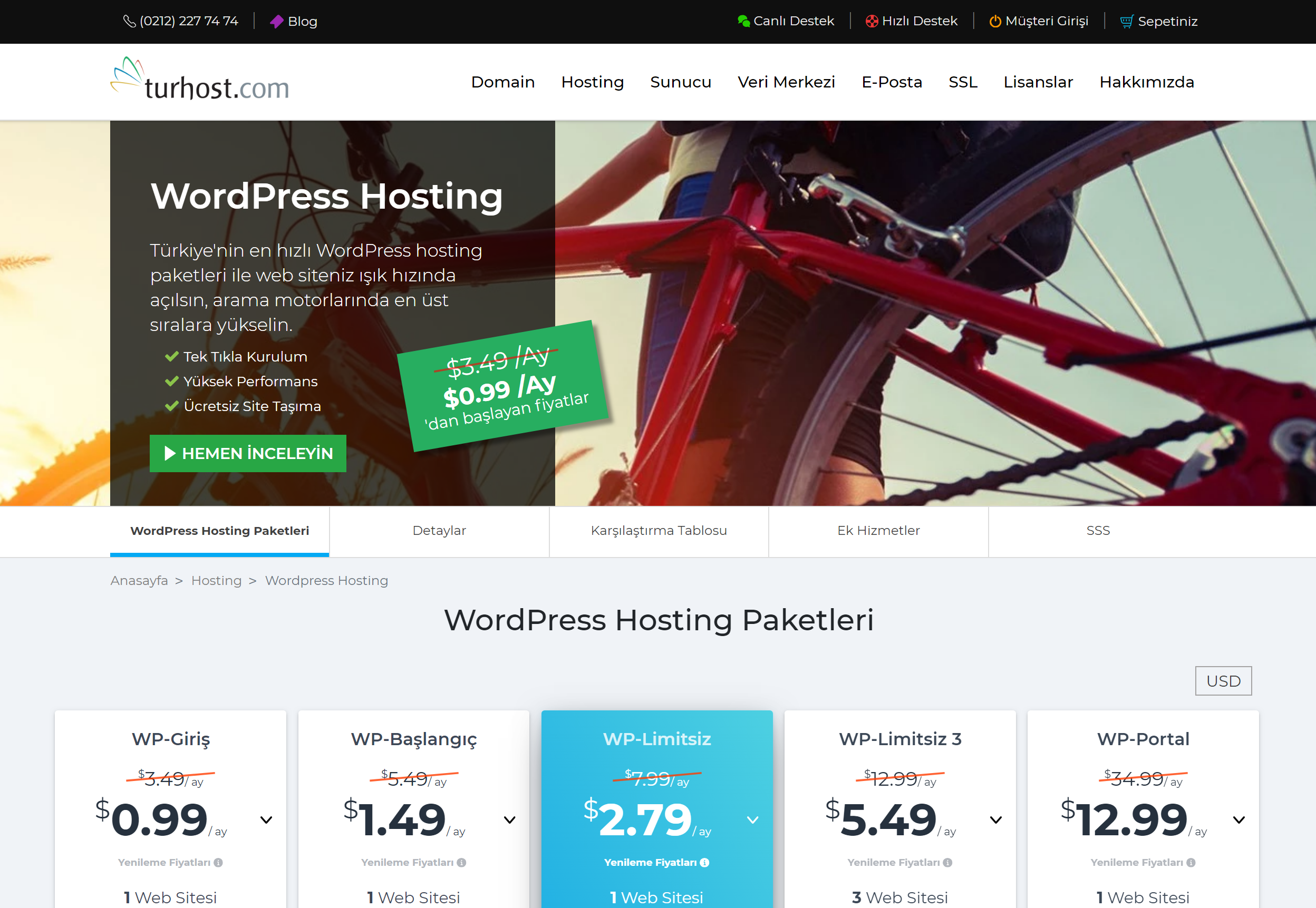 Turhost ta Yeni Nesil  WordPress Hosting Paketleri